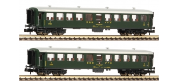 Modelisme ferroviaire : FLEISCHMANN FL881814 - Coffret de deux voitures express, CFF