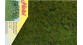 HE1883 - Herbe structurée sol de prairie vert foncé, 190 x 300 mm - Heki