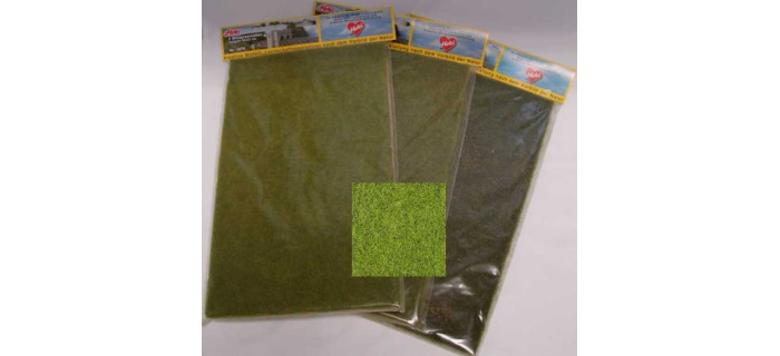HE1870 - Plaques herbe couleur prairie, 2 pièces 400 x 240 x 6 mm - Heki