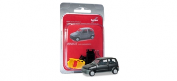 Modélisme ferroviaire : HERPA HER012164-002 - Minikit Fiat Cinquecento noir