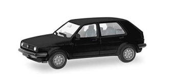 HER012195-007 - Minikit VW Golf II 4 portes, noir - Herpa