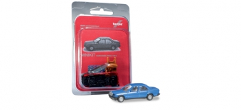 Modélisme ferroviaire : HERPA HER01249-003 - MiniKit : Mercedes Benz 190 E, traffic bleu 