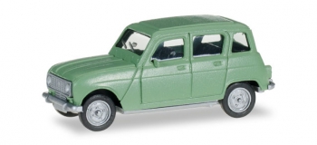 Modélisme ferroviaire : Herpa 020190-005 - Renault R4, verte pastel