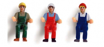 HERPA052498 - Lot de 6 Figurines pour engins de chantier