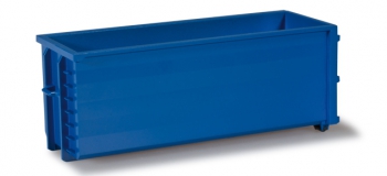 Modélisme ferroviaire : HERPA 053082-004 : Containers de décharge bleu outre-mer