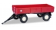 MODELISME FERROVIAIRE : HERPA HER065955-002 - Remorque agricole, rouge foncé