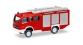 Modélisme ferroviaire : Herpa 066716 - camion de pompiers Mercedes Atego HLF 20
