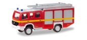 Modélisme ferroviaire : Herpa 066717 - camion de pompiers Mercedes Atego HLF 20 Fire Département