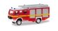 Modélisme ferroviaire : Herpa 066717 - camion de pompiers Mercedes Atego HLF 20 Fire Département