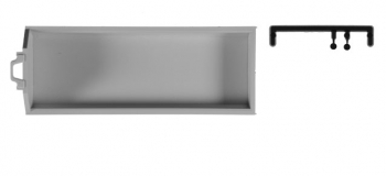 Modélisme ferroviaire : HERPA 084321 : cinématique roll-off pour bennes