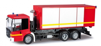 Modélisme ferroviaire : HERPA HER091145 - Véhicule de pompiers Mercedes-Benz Econic