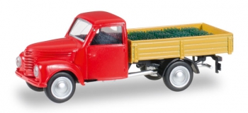 Train électrique : HERPA HER092579 - Camion Framo ave chargement de caisse de bière