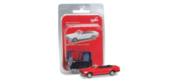 HER012225-005 - Minikit BMW Série 3 Cabriolet, rouge - Herpa