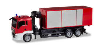 HER013406 - MiniKit Camion pompiers MAN TGS L - Herpa