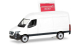 HER013475 - MiniKit Mercedes-Benz Sprinter `18 box type with high roof, blanc - Herpa