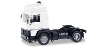 HER013659 - MiniKit Tracteur de camion Renault R 390, blanc - Herpa