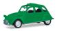 HER020824-005 - Citroen 2 CV with folding top open, traffic green - Herpa