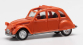 HER020824-006 - Citroen 2 CV with folding top open, orange red - Herpa