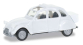 HER027632-003 - Citroen 2 CV mit Queue, pearl white - Herpa