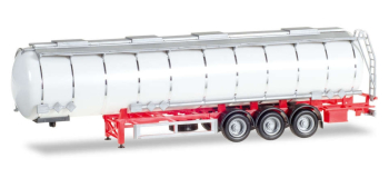 HER075619-002 - Remorque citerne Jumbo 3a avec chassis rouge - Herpa