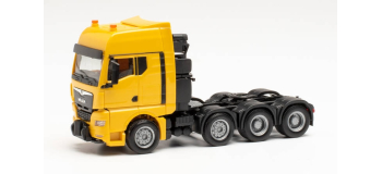 HER313537 - Tracteur de camion MAN TGX GX, jaune - Herpa