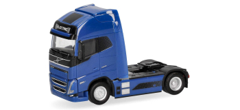 HER318662 - Tracteur de camion électrique Volvo FH GL XL 2020, bleu - Herpa