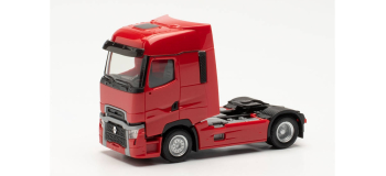 HER315098 - Tracteur de camion Renault T facelift, rouge - Herpa