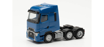 HER315104 - Tracteur de camion Renault T facelift 6×2, bleu - Herpa