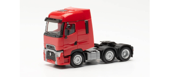 HER315104-002 - Tracteur de camion Renault T facelift Zugmaschine 6x2, rouge - Herpa