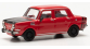 HER024358-003 - Simca Rallye II, rouge / capot noir - Herpa