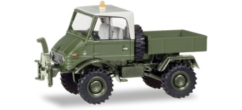 HER746496 - Camion militaire Unimog U421 plateau - Herpa