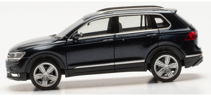 HER038607-006 - VW Tiguan, bleu nuit metallisé - Herpa
