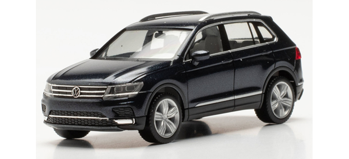 HER038607-006 - VW Tiguan, bleu nuit metallisé - Herpa