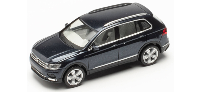 HER038607-006 - VW Tiguan, bleu nuit metallisé - Herpa