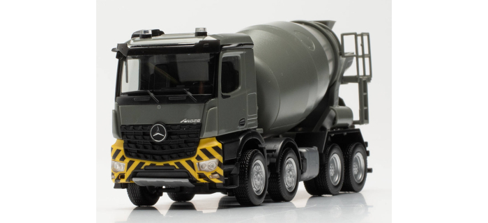 Lot De 3 Véhicules De Chantier Petit Jour - Multicolore - Camion-bétonnière, Camion-grue Et