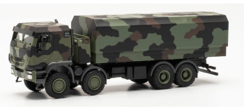 HER746922 - Camion militaire Iveco Trakker 8x8, camouflage - Herpa