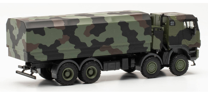 HER746922 - Camion militaire Iveco Trakker 8x8, camouflage - Herpa