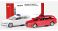 HER013772-002 - MiniKit VW Passat Variant avec rampe gyrophare, lot de 2 - Herpa