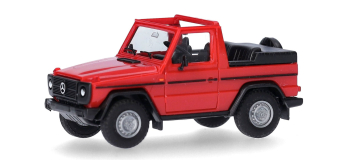 HER420860-002 - Mercedes-Benz G cabriolet, rouge - Herpa