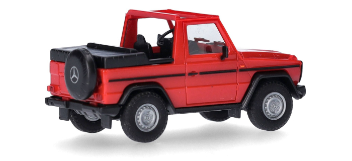 HER420860-002 - Mercedes-Benz G cabriolet, rouge - Herpa