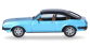 HER430807-002 - Ford Capri II avec toit vinyl, bleu miami metallisée - Herpa