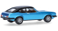 HER430807-002 - Ford Capri II avec toit vinyl, bleu miami metallisée - Herpa