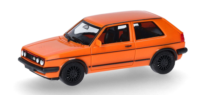 HER420846-003 - VW Golf II Gti, orange foncé - Herpa