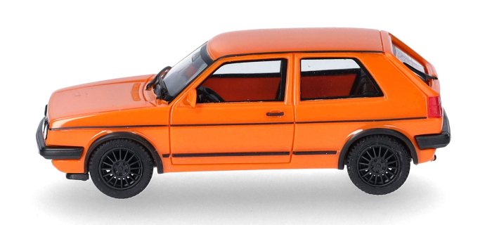 HER420846-003 - VW Golf II Gti, orange foncé - Herpa