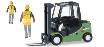 Modélisme ferroviaire : HERPA HER305303 : Chariot élévateur Jungheinrich DGF 430S