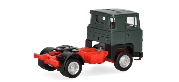 HER318969 - Tracteur routier Scania 141 à 2 essieux, vert mousse - Herpa