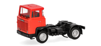 HER318976 - Tracteur rigide Scania 111 à 2 essieux, rouge signalisation - Herpa