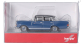 HER430739-004 - Mercedes Benz 200 bleu/noir avec aileron arrière - Herpa