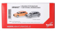 HER014090 - MiniKit Audi A3 Sportback (2012), 2 pièces - Herpa