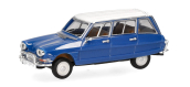 HER038959-002 - Citroën AMI 6 Break, bleu gentiane, toit blanc - Herpa